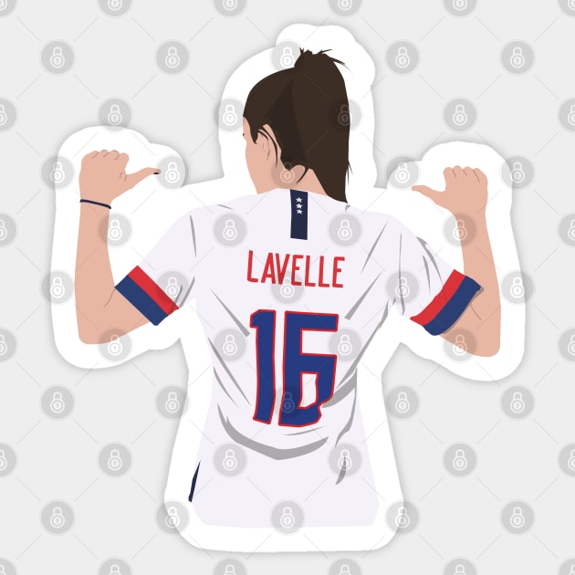 Rose Lavelle USWNT Sticker by Hevding